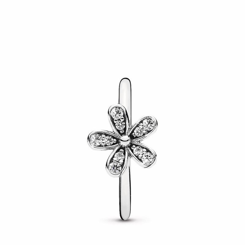 Anillos Apilables Pandora Dazzling Daisy Argint (swvR2VnJ)